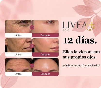 Gelatina Colágenos, elimina tus arrugas en 21 días | LIVEA+