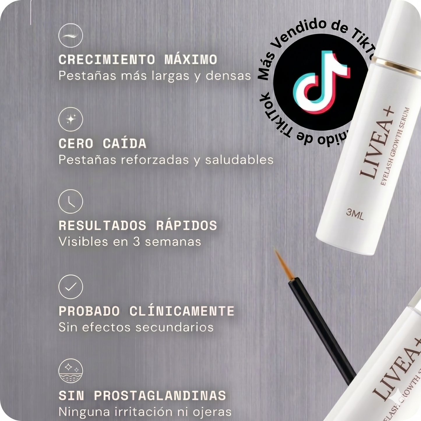 Serum alargador de pestanas